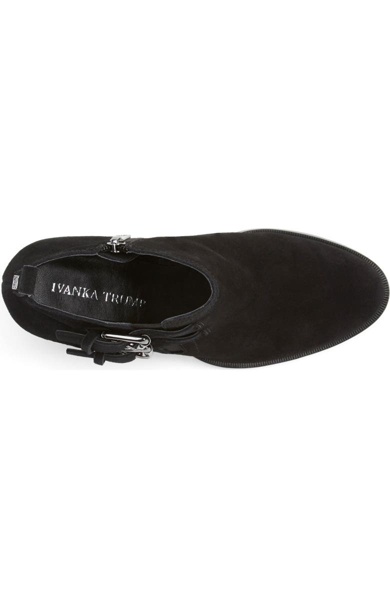 Ivanka Trump 'Taren' Suede Bootie, Alternate, color,