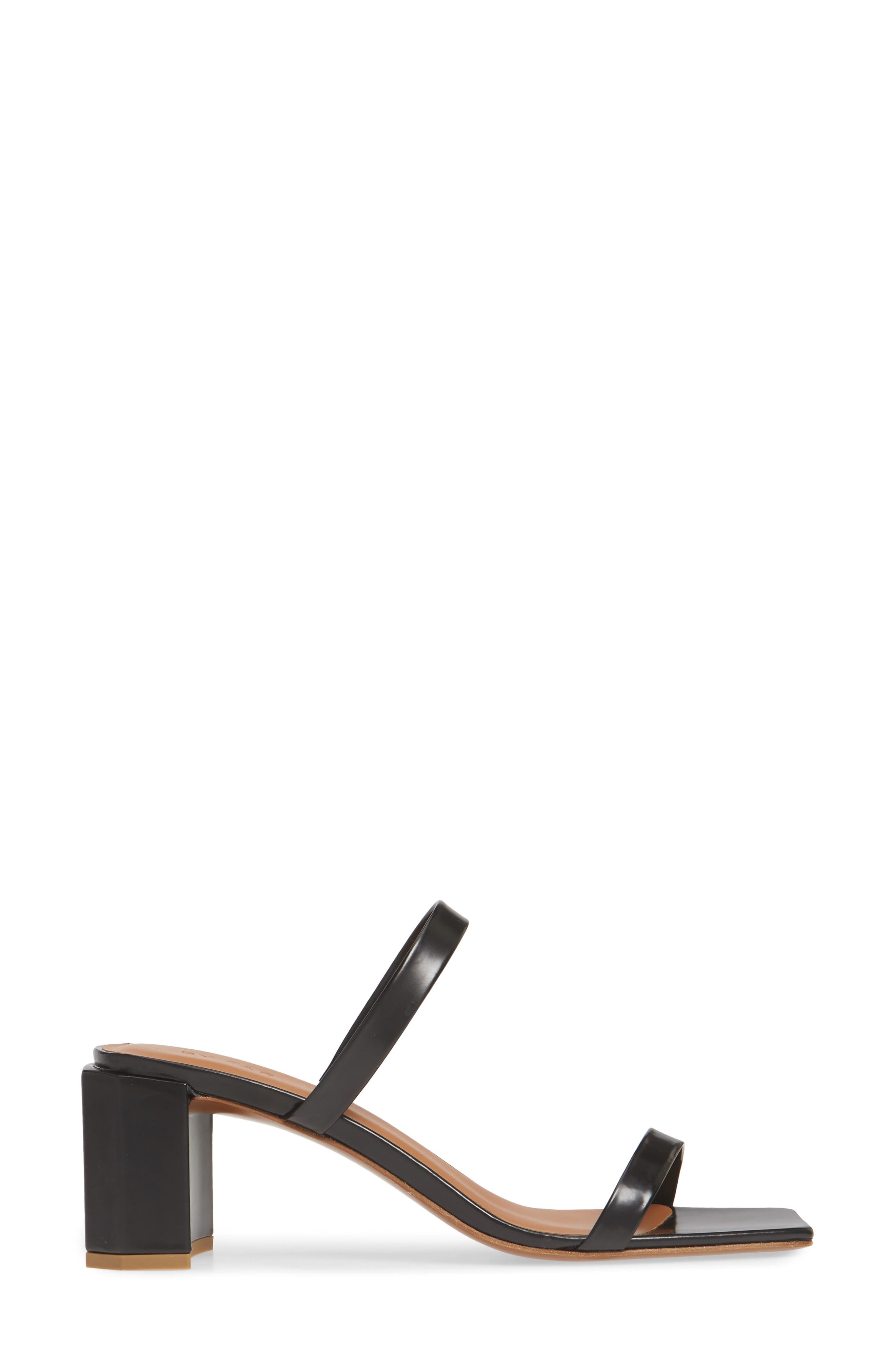 By Far Tanya Strappy Square Toe Sandal, Alternate, color, 