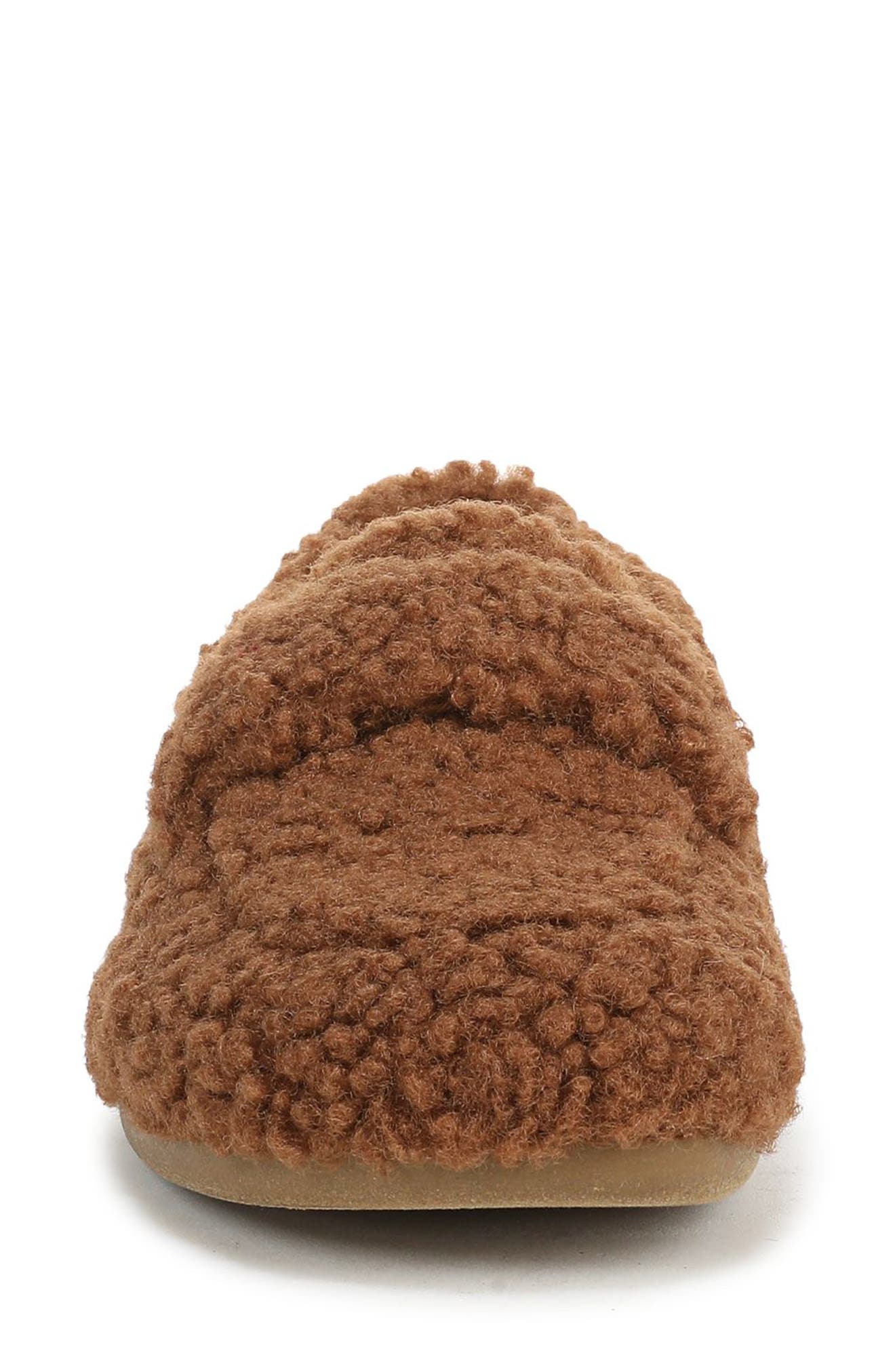Snuggle Faux Shearling Slipper, Alternate, color, HAZELNUT
