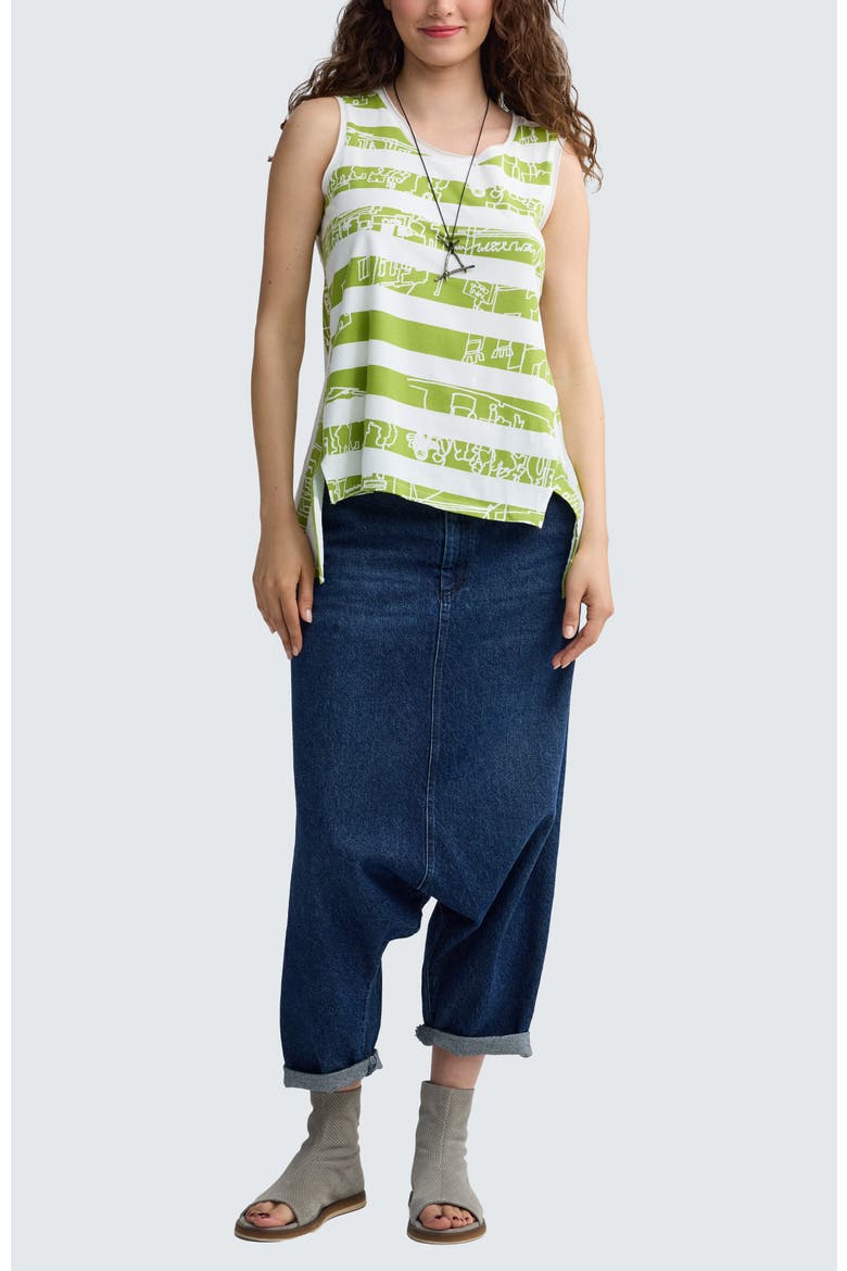 Rowan Sculptural Harem Pants, Alternate, color, Indigo Denim