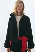 H&M Short Funnel-Collar Jacket