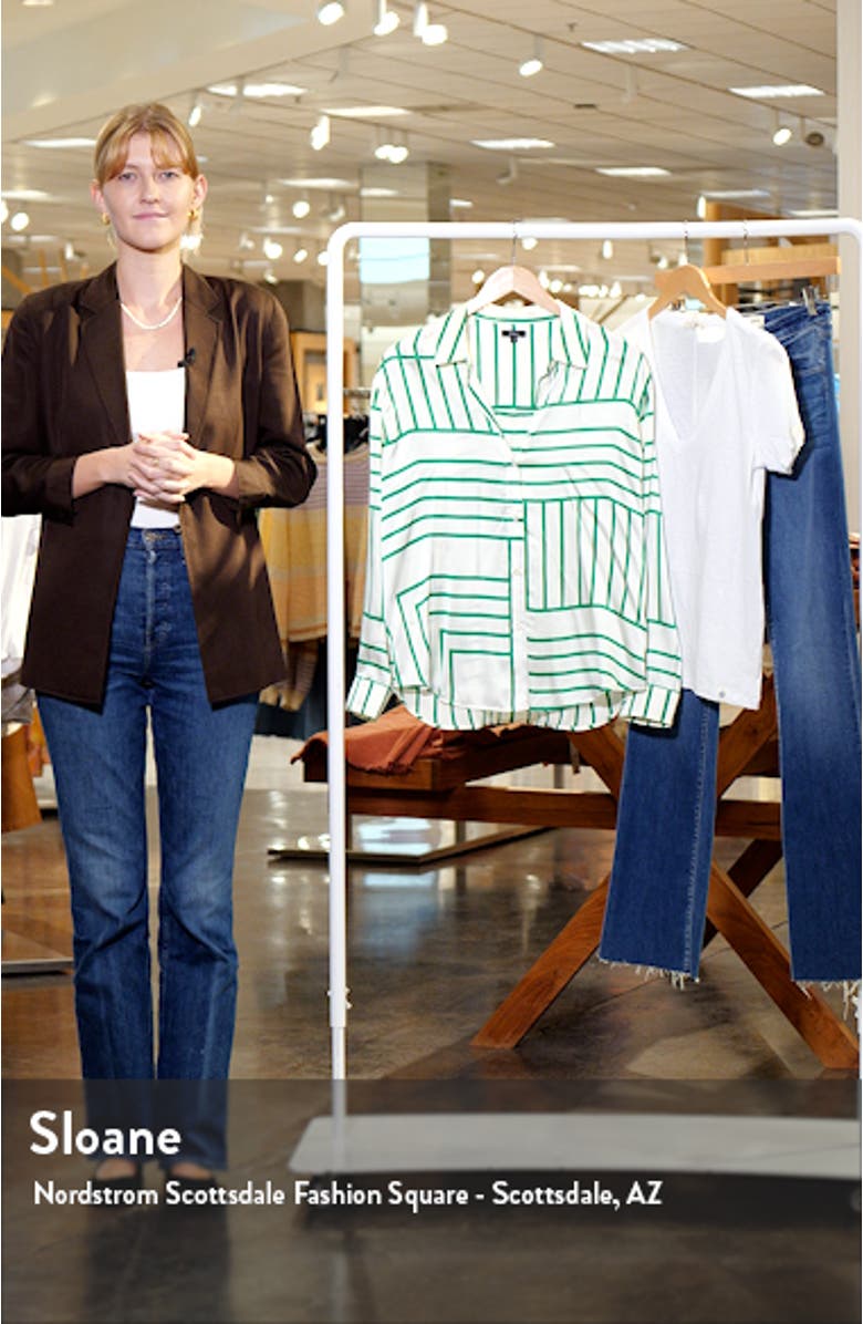 Mara Silk Button-Up Shirt, sales video thumbnail