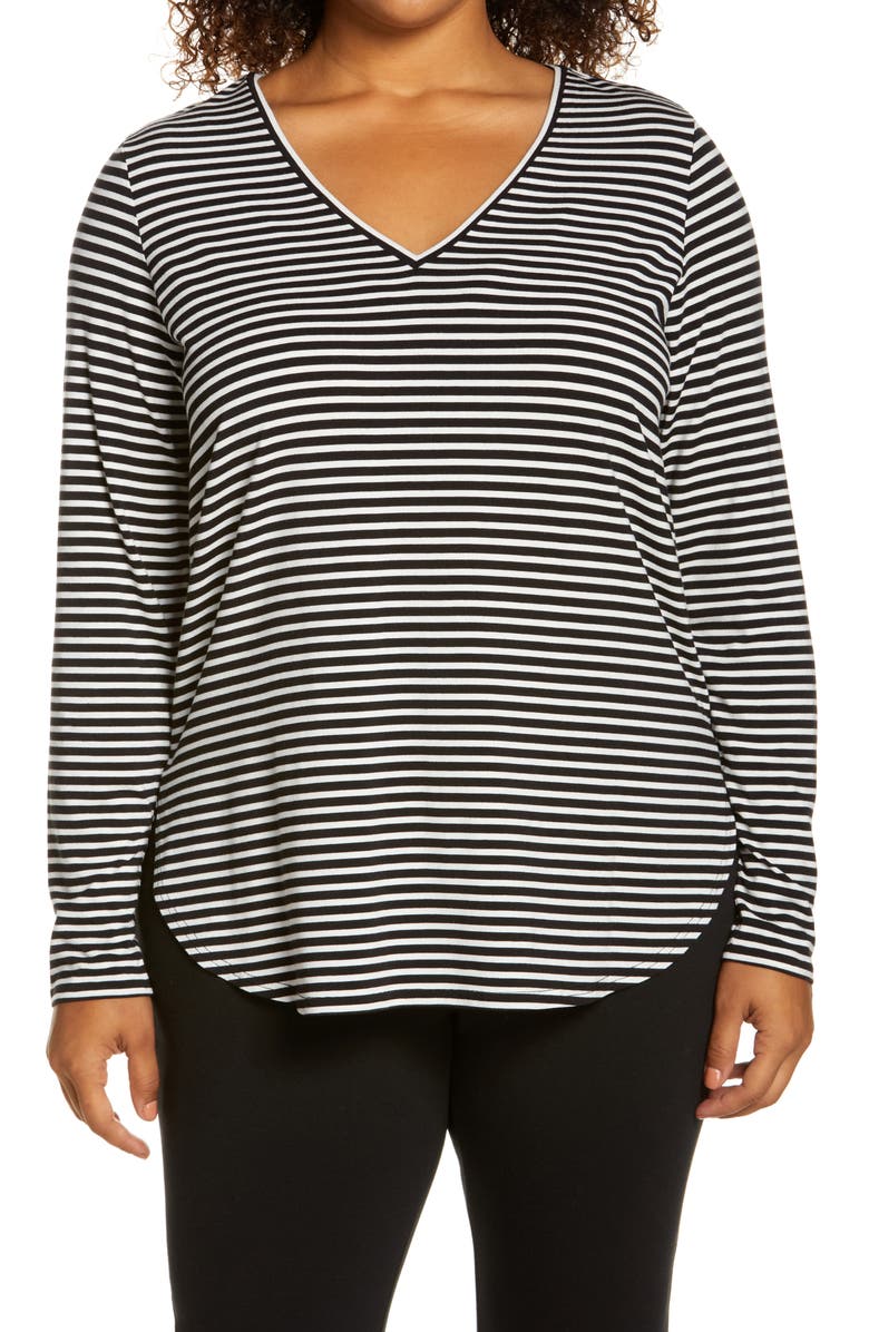 Halogen<sup>®</sup> V-Neck Tunic, Main, color,