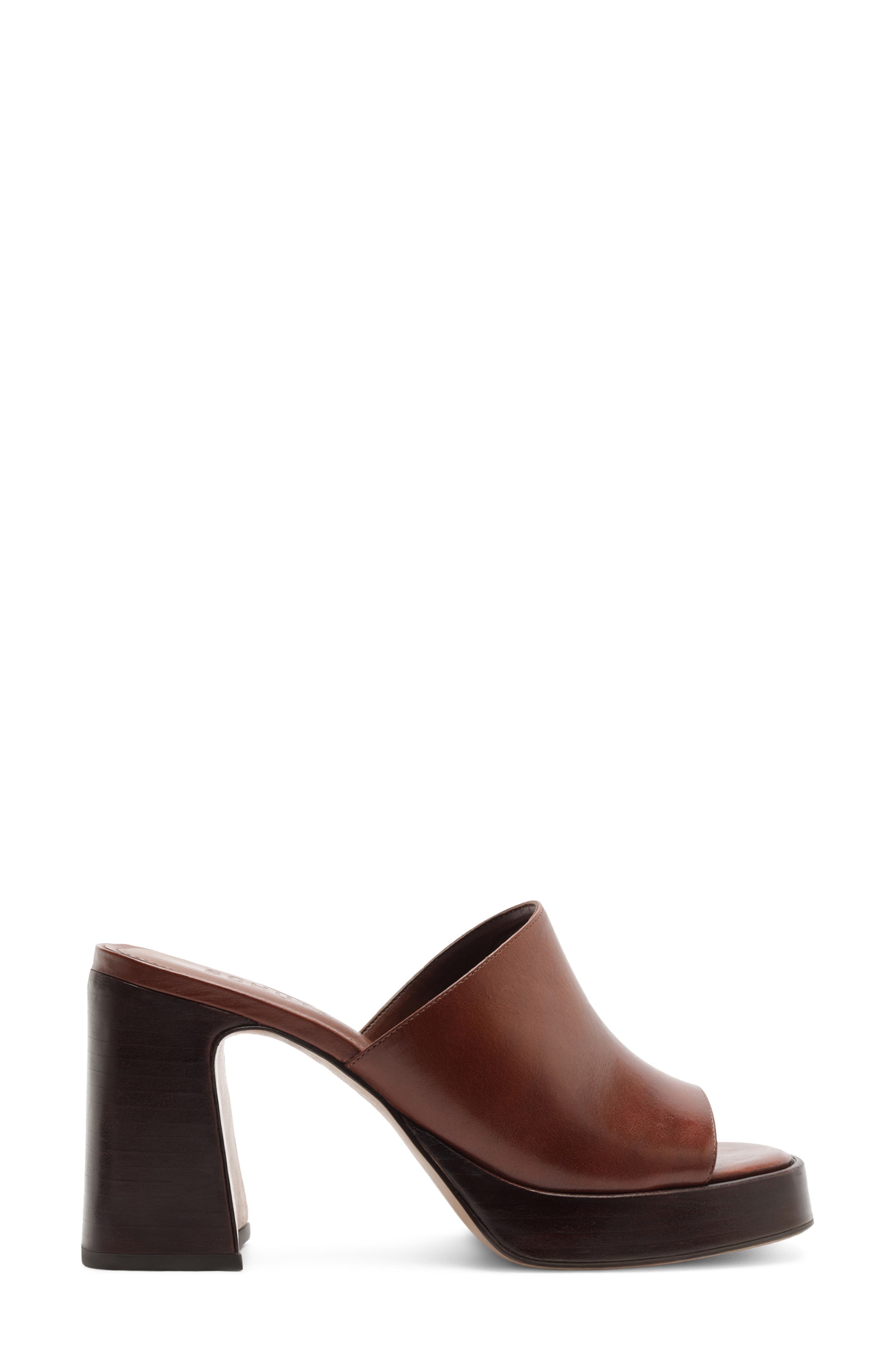 Rowan Platform Sandal, Alternate, color, WARM TOFFEE