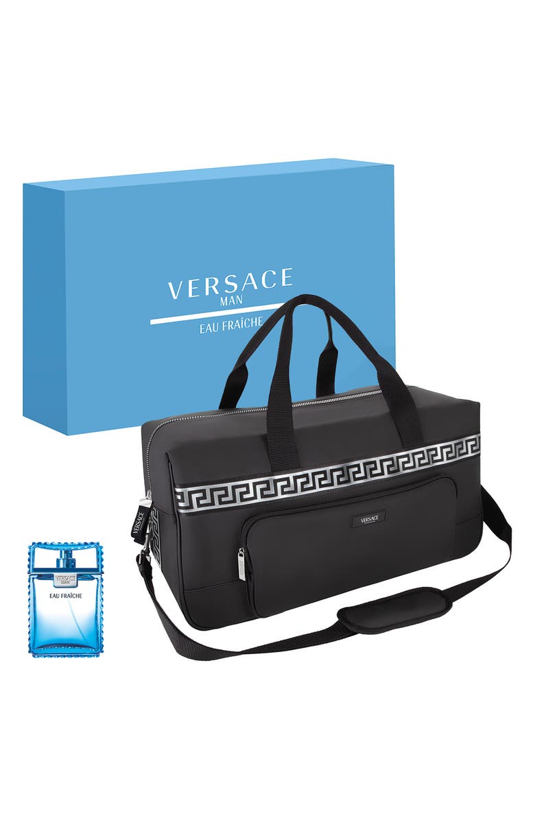 Versace Man Eau Fraîche Eau de Toilette & Cooler Bag $155 Value, Main, color, 