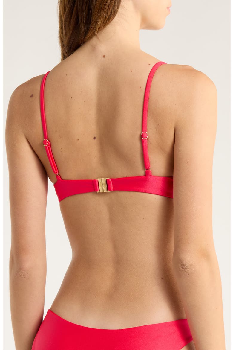 Underwire Bikini Top, Alternate, color, CHERRY CRUSH