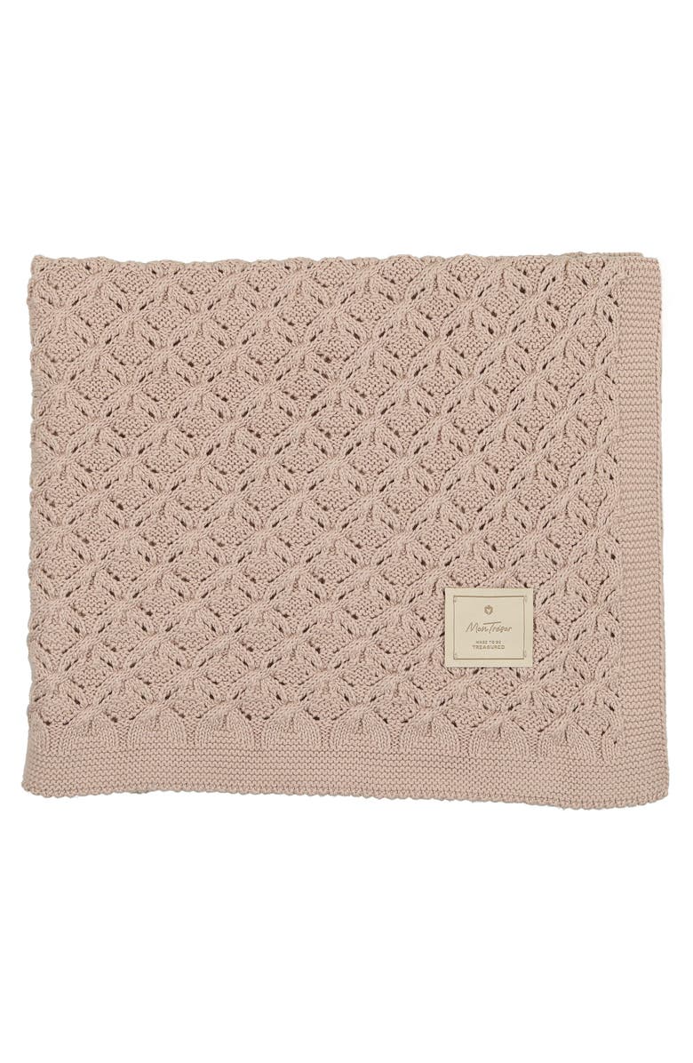 Mon Tresor Bebe Extra Luxe Knit Blanket, Main, color, 