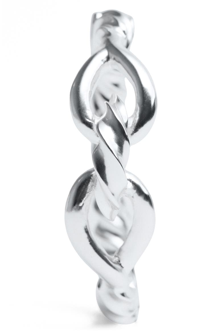Rigid Knot Bracelet, Alternate, color, SILVER