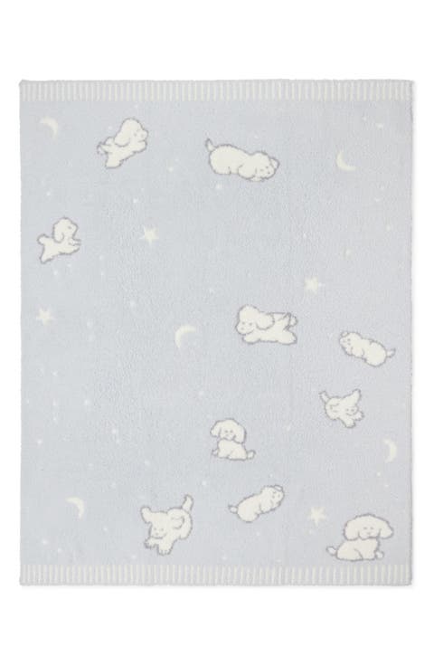 CozyChic Counting Puppies Stroller Blanket