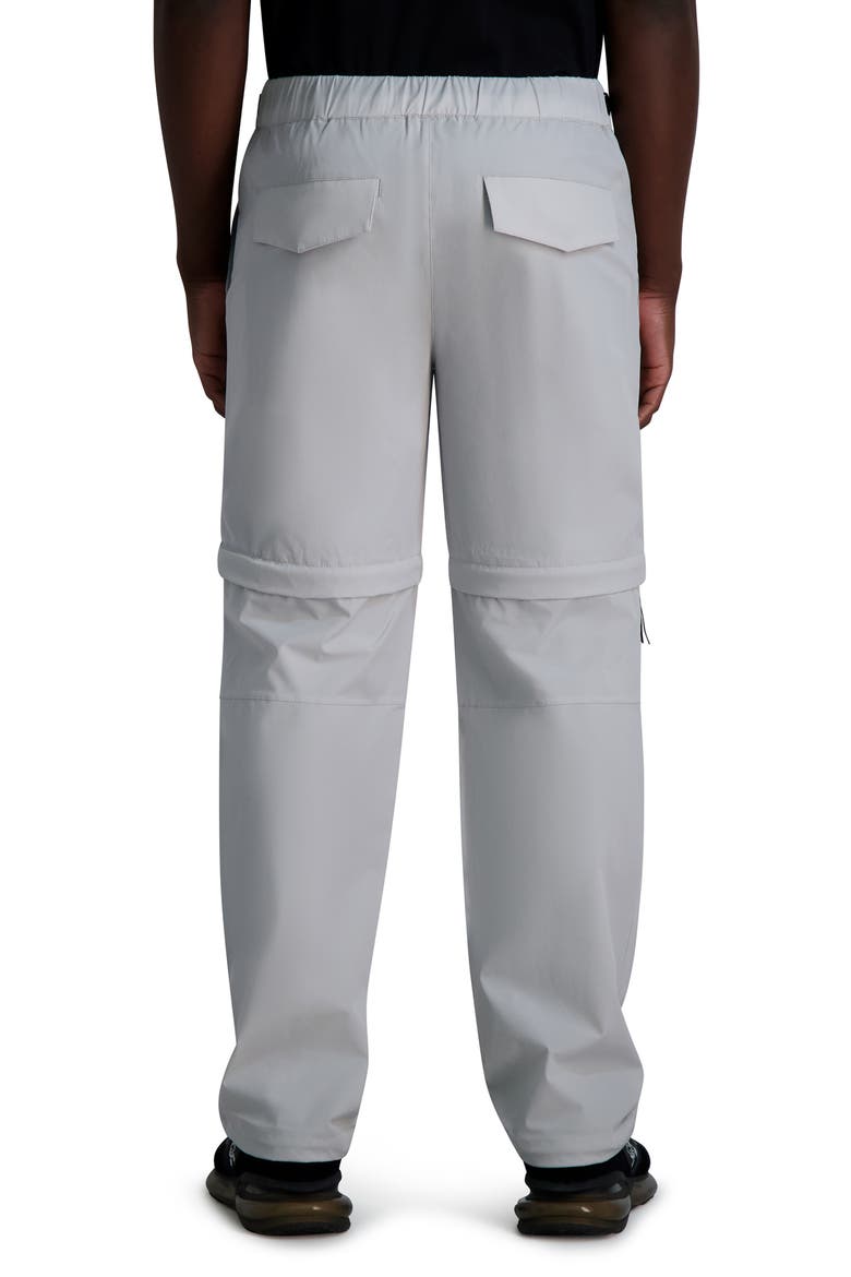 Convertible Zip Front Cargo Pants, Alternate, color, LIGHT GREY
