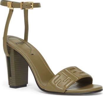 Fendi Delfina Ankle Strap Sandal (Women) | Nordstrom