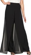 Alex Evenings Carwash Wide Leg Pants