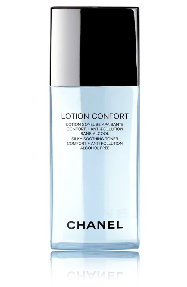 CHANEL LOTION CONFORT <br />Silky Soothing Toner Comfort + Anti-Pollution, Main, color,