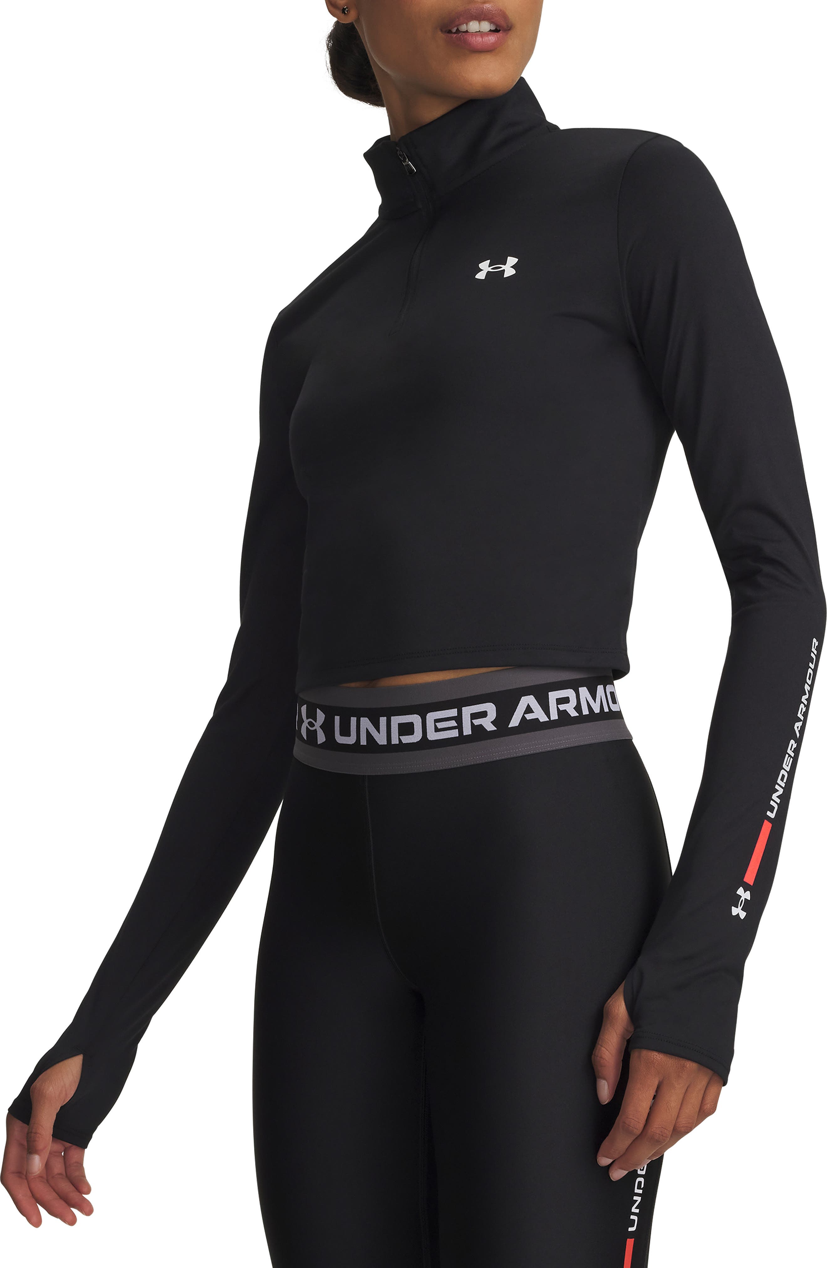 Tech Branded Half Zip Pullover