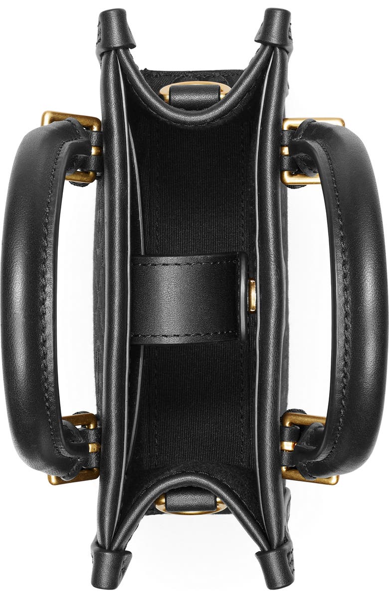 Tory Burch Mini T Monogram North/South Crossbody Tote, Alternate, color,