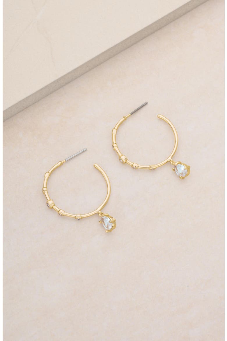 Delicate Hoop Earrings, Alternate, color, GOLD