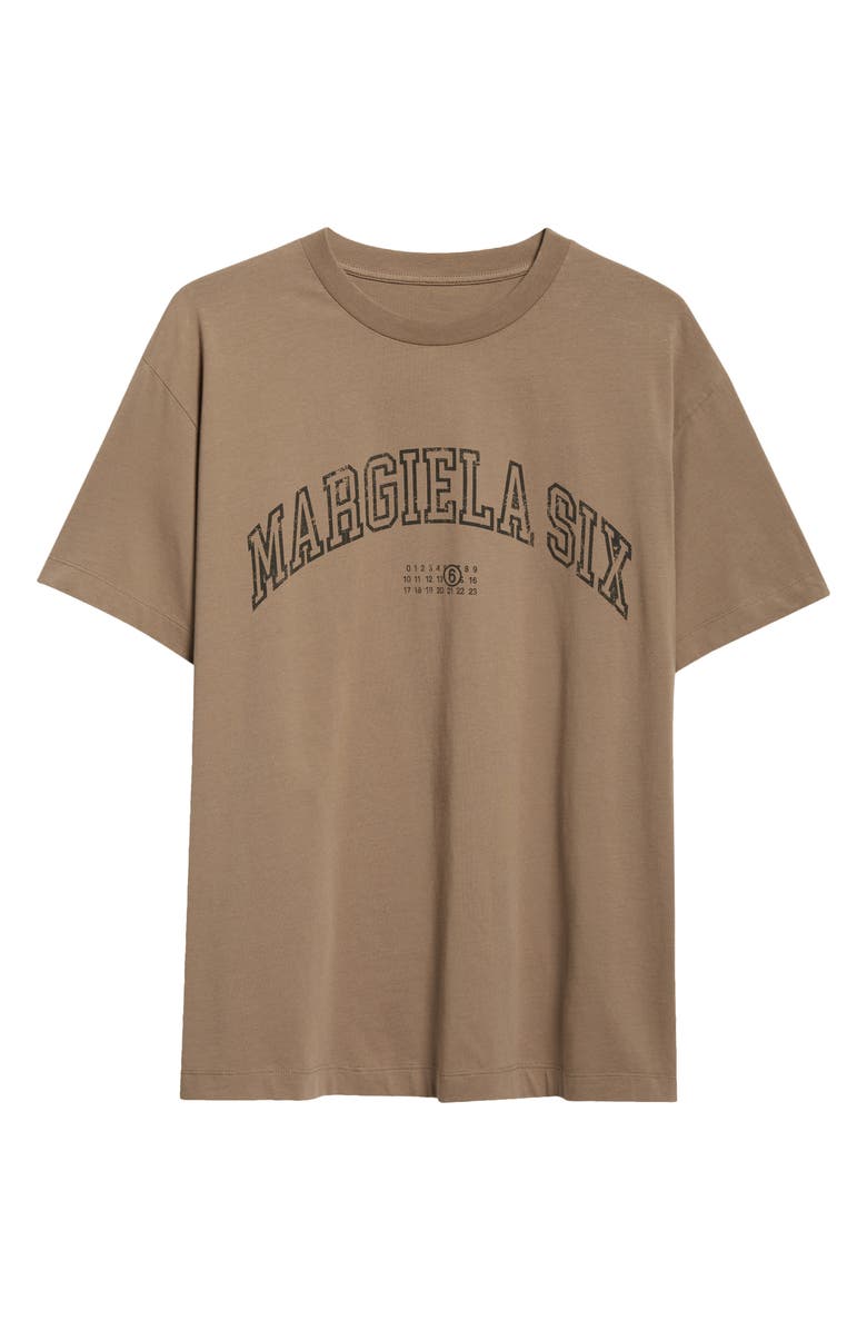 MM6 Maison Margiela Varsity Logo Graphic T-Shirt, Alternate, color, 