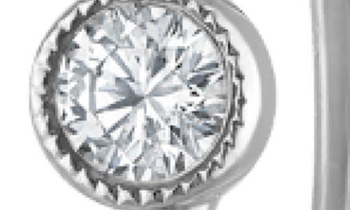 Maria Tash Scalloped Diamond Clicker Earring In Metallic