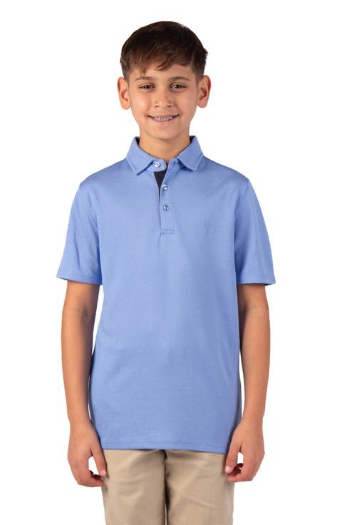 Kids' Solid Knit Polo (Big Kid)