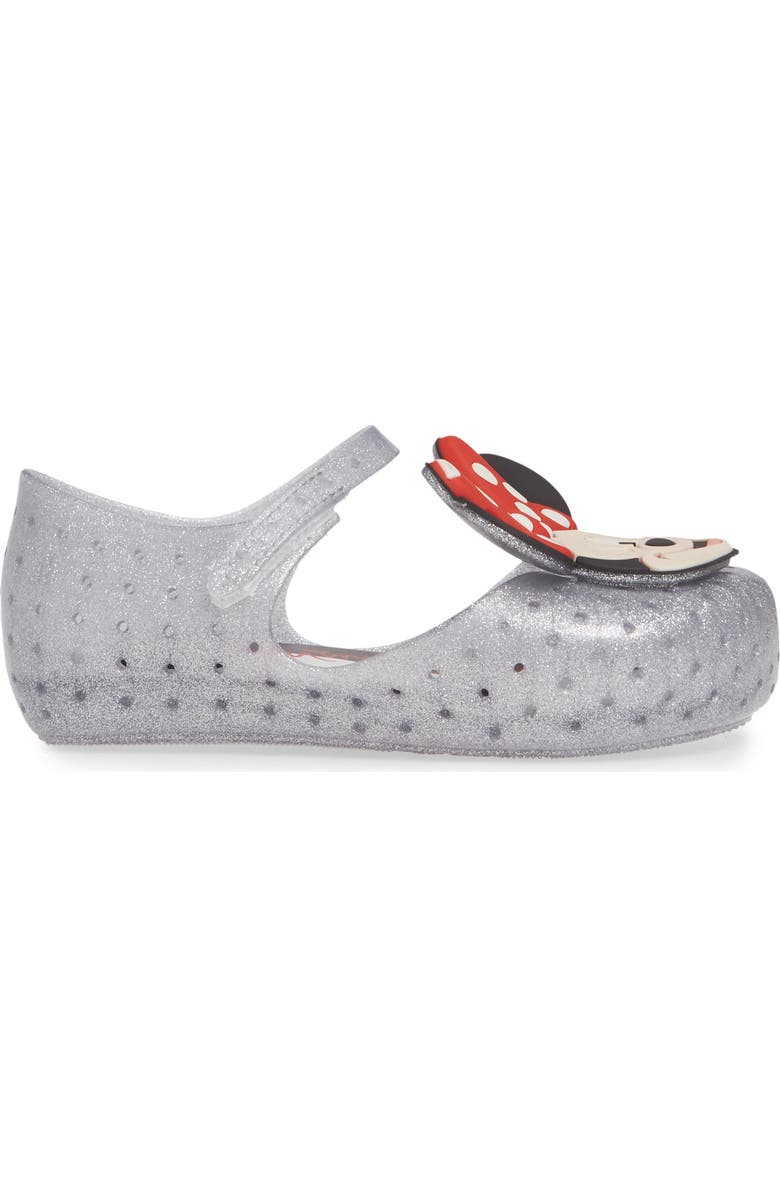Mini Melissa x Disney Furadinha Minnie Mouse Mary Jane Flat, Alternate, color,