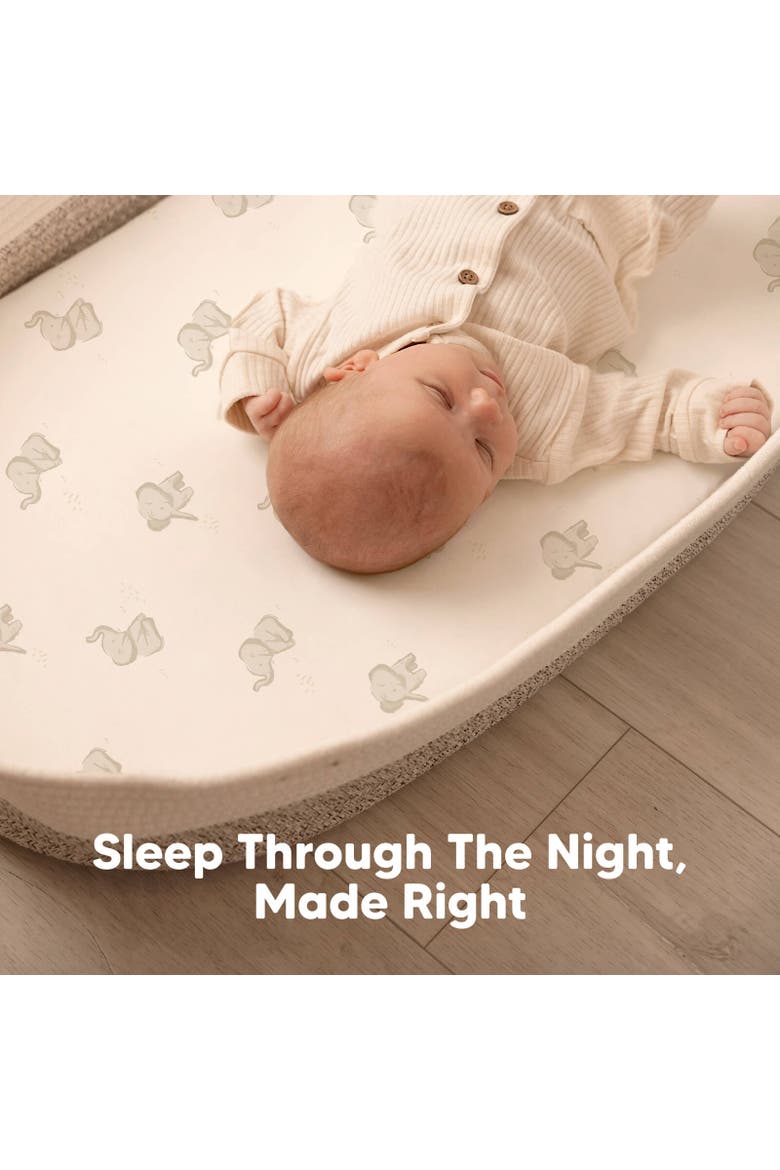 2-Pack Isla Fitted Bassinet Sheets, Alternate, color, Elly