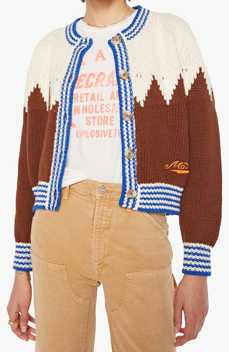 MOTHER The Raglan Cardigan, Main, color, 
