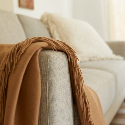 ITALIC ITALIC REMI CASHMERE THROW BLANKET 