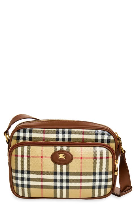 Check Crossbody Bag