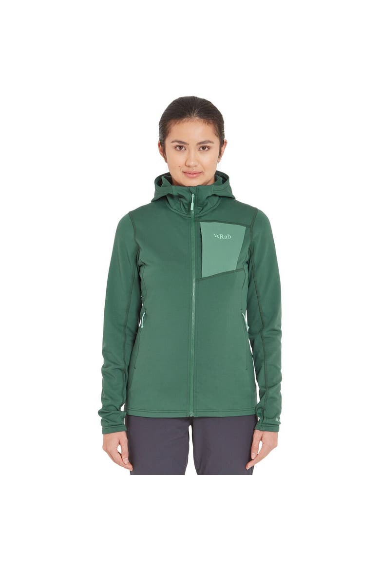 Superflux Full-Zip Hooded Jacket - Women's, Main, color, Green Slate