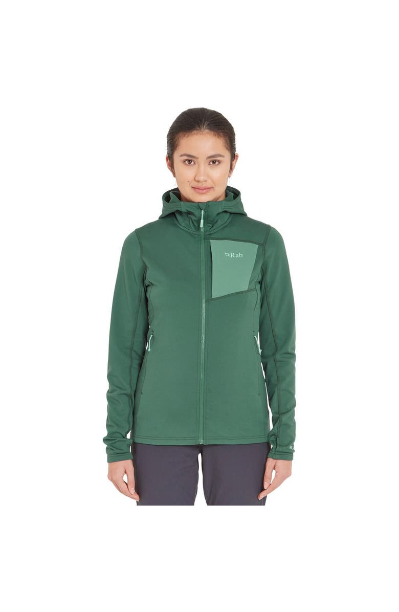 Rab Superflux Full-Zip Hooded Jacket - Women's, Main, color, Green Slate
