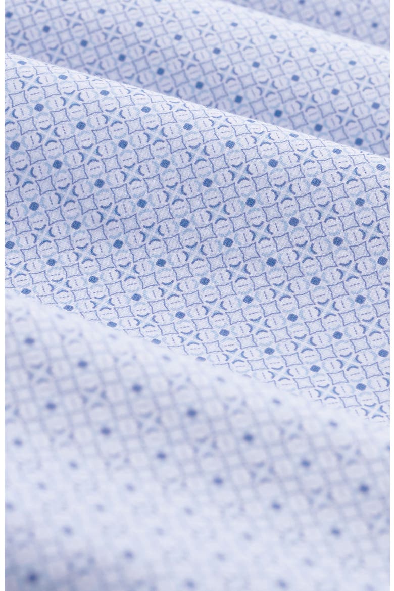 Devon OoohCotton® Tile Geo Print Button-Up Shirt, Alternate, color, ETHER