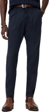 John Varvatos Kian Pleated Carrot Fit Pants