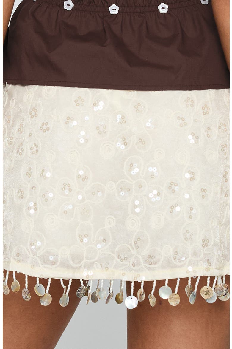 We Made It Sequin Skort, Alternate, color, CREAM