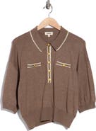 L'AGENCE Masaki Polo Sweater