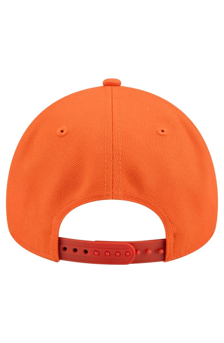 New Era Men's New Era  Orange WNBA Gear Core Logo A-Frame 9FORTY Adjustable Hat, Alternate, color, 