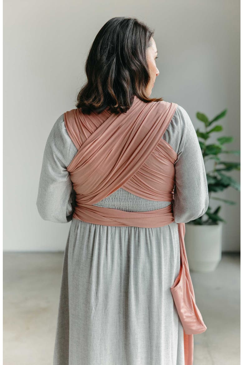 Tencel® Modal Baby Wrap, Alternate, color, ROSE QUARTZ