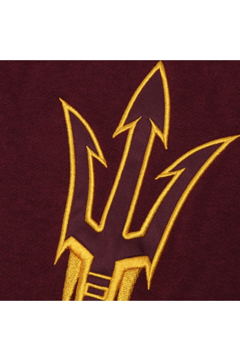 Youth Stadium Athletic Maroon Arizona State Sun Devils Big Logo Pullover Hoodie, Alternate, color, Maroon