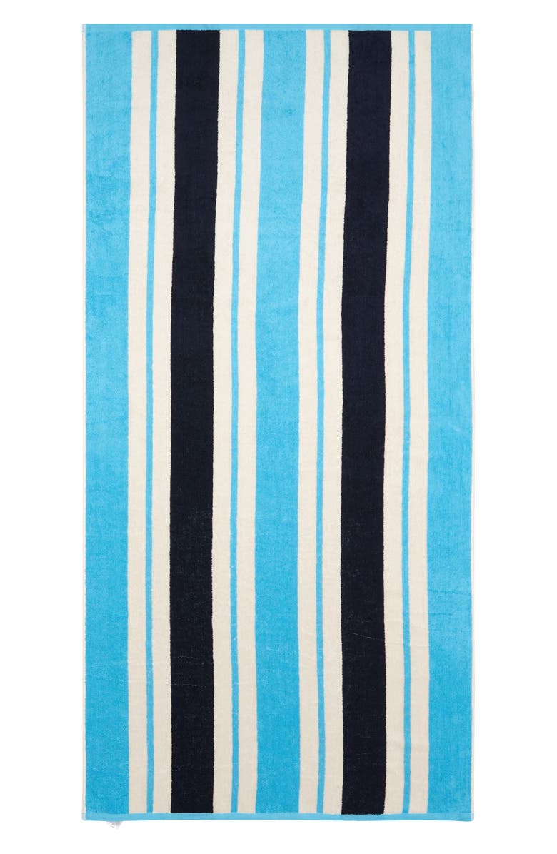 NORDSTROM RACK Set of 4 Cabana Stripe Beach Towels, Alternate, color,
