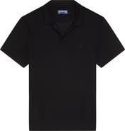 Vilebrequin Men Tencel Polo Shirt Solid