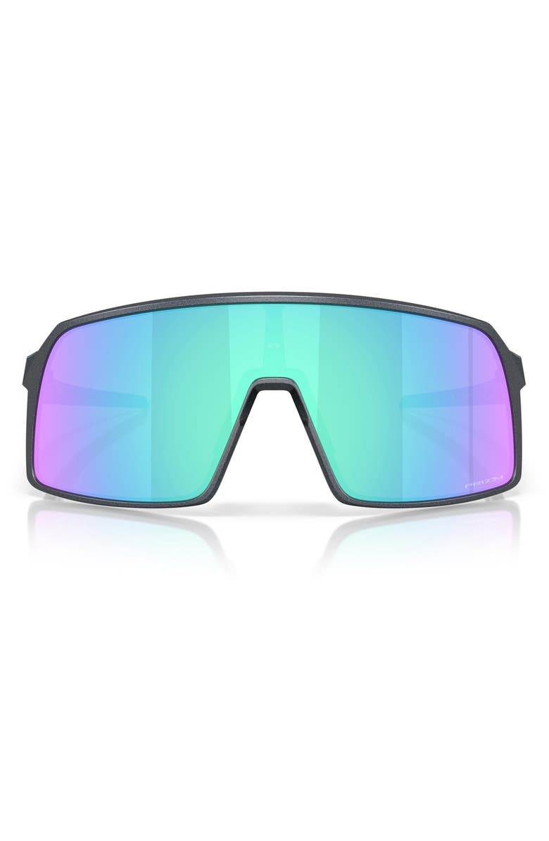 Oakley Sutro 137mm Shield Sunglasses, Main, color, Sapphire