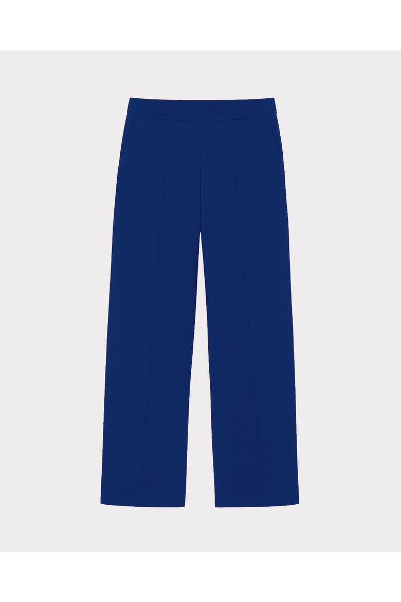 Ponte Wide Leg Pants, Alternate, color, Monaco Blue