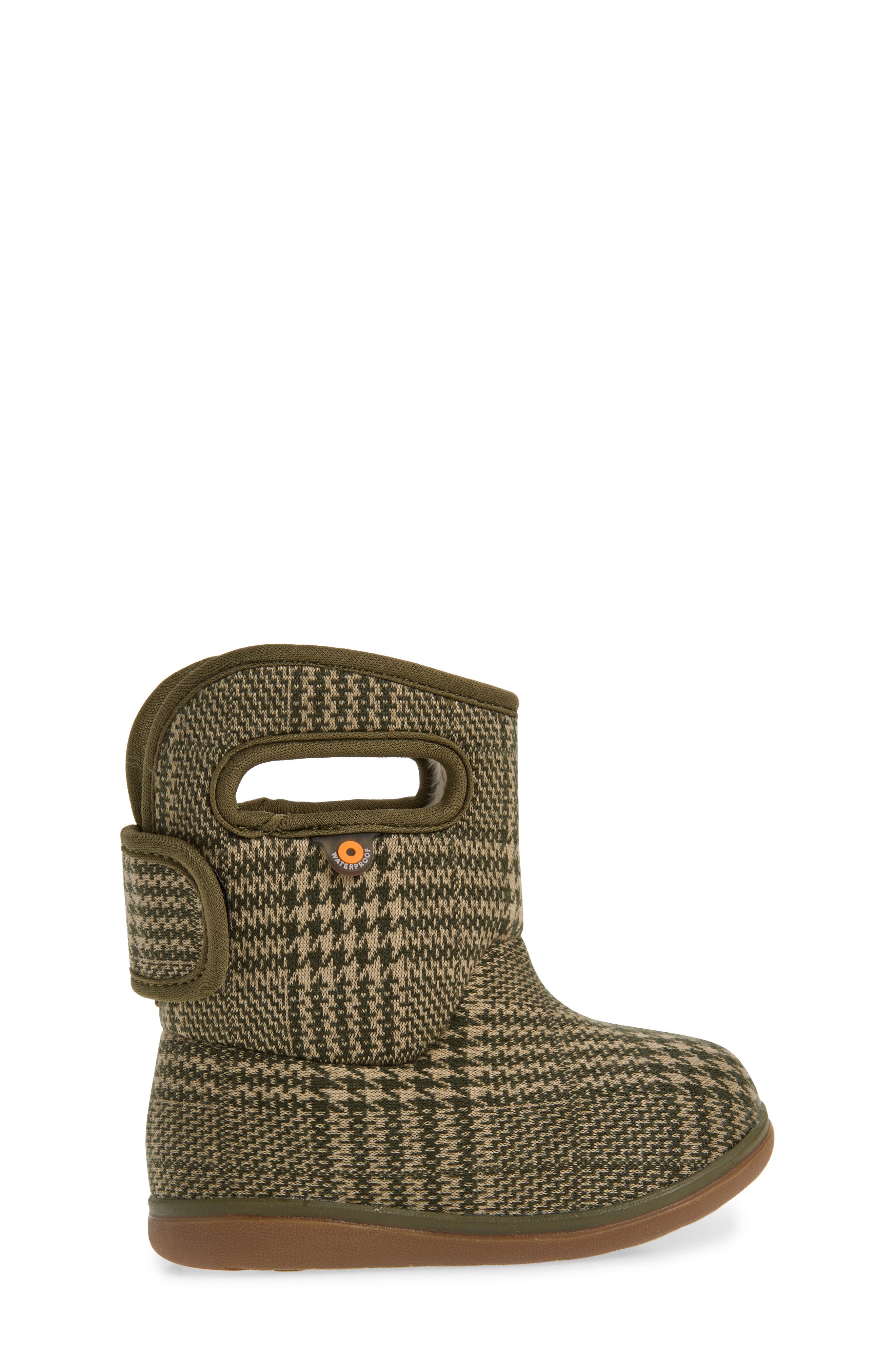 Baby Bogs II Insulated Waterproof Boot, Alternate, color, BABY BOGS II PLAID