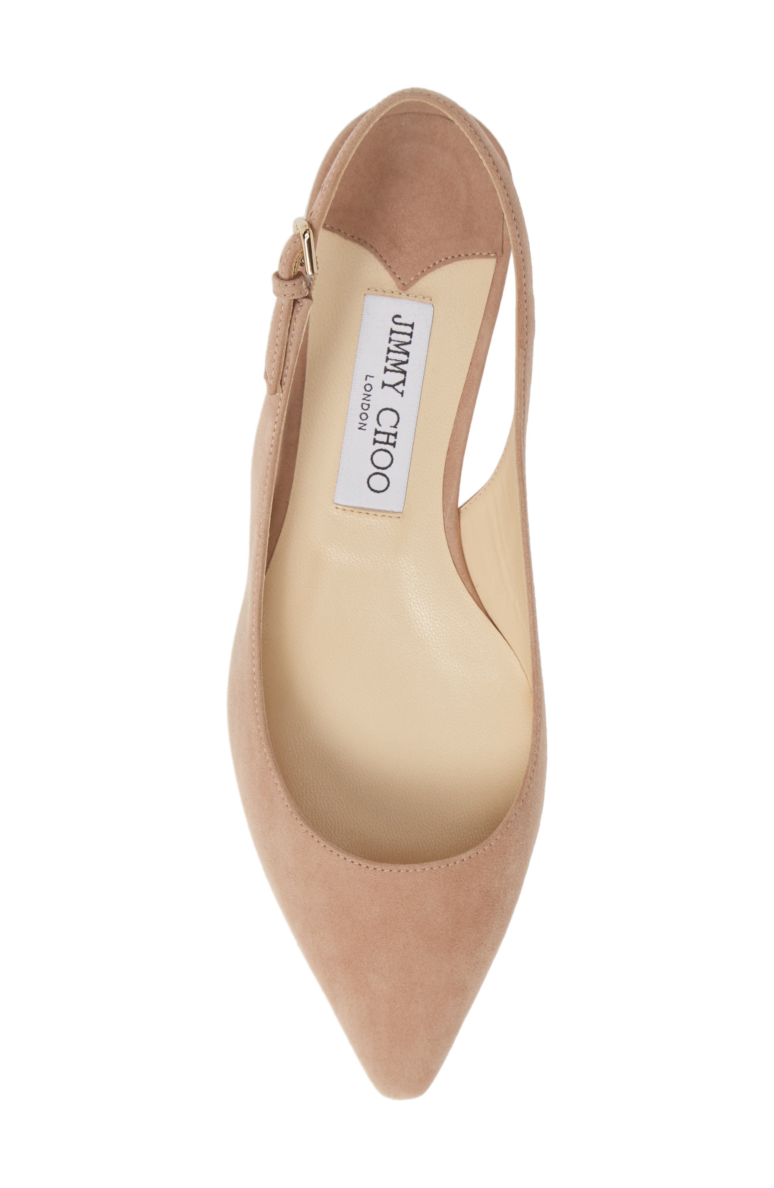 Erin Slingback Flat, Alternate, color, BALLET PINK SUEDE