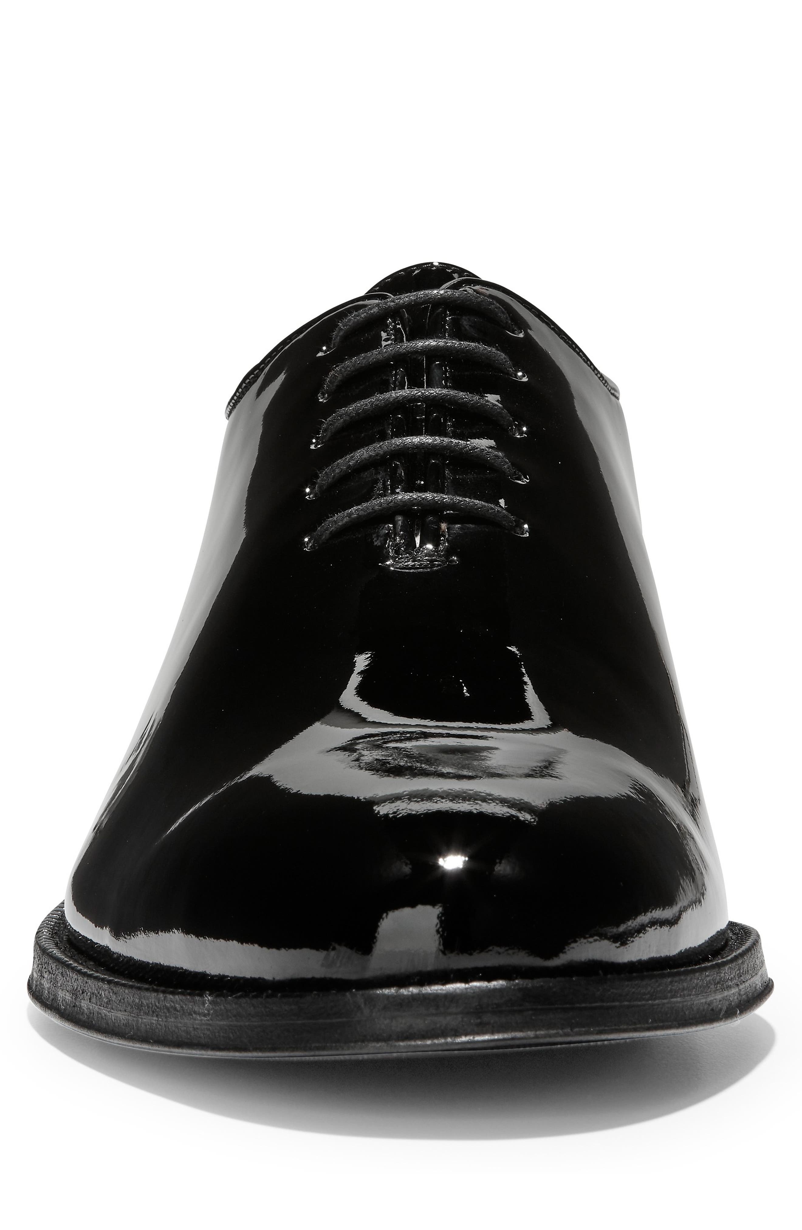 American Classics Gramercy Whole Cut Shoe, Alternate, color, BLACK PATENT LEATHER