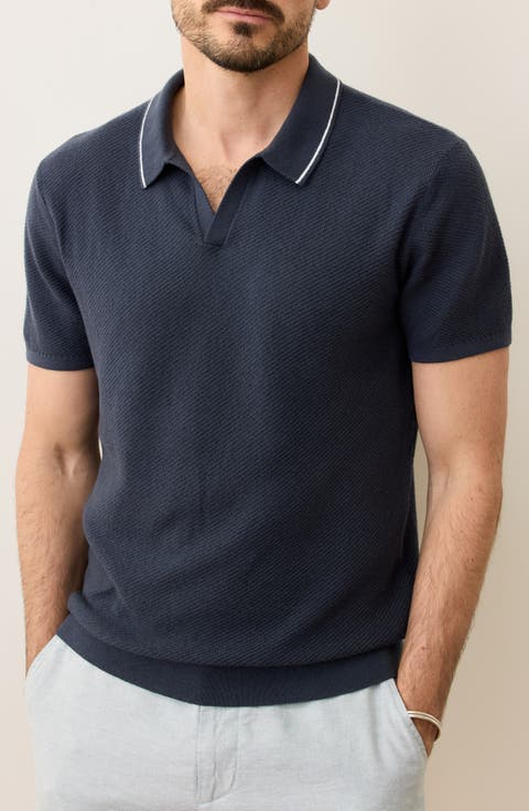 Greyson Short Sleeve Polo Sweater