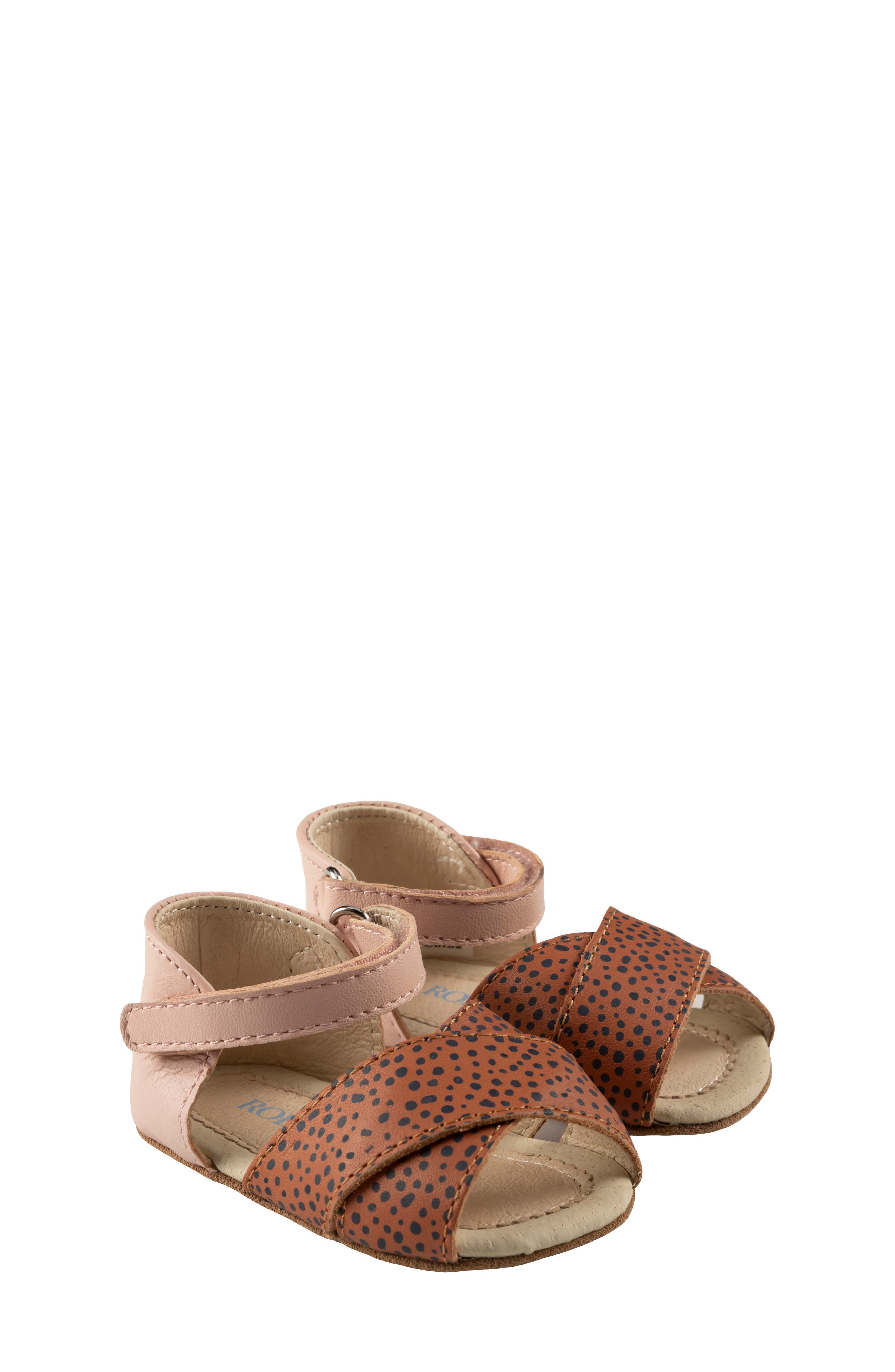 Robeez<sup>®</sup> Riley Crib Sandal, Main, color, 