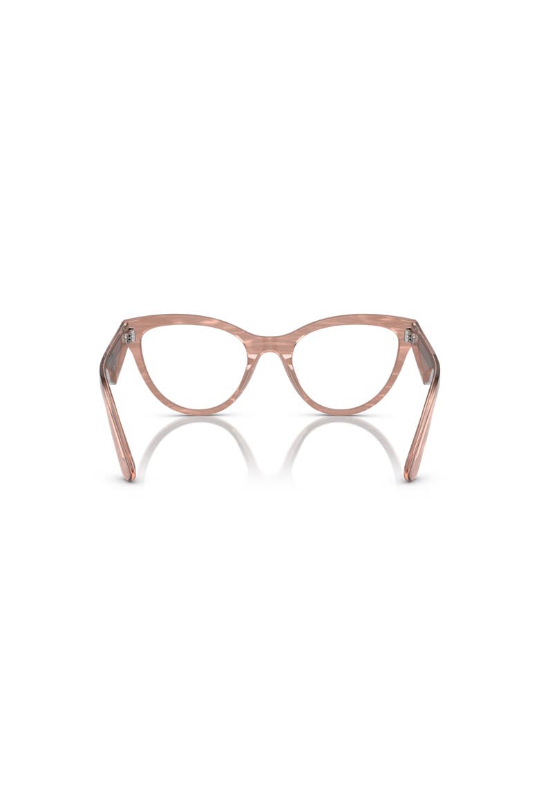 50mm Butterfly optical glasses, Alternate, color, Brown