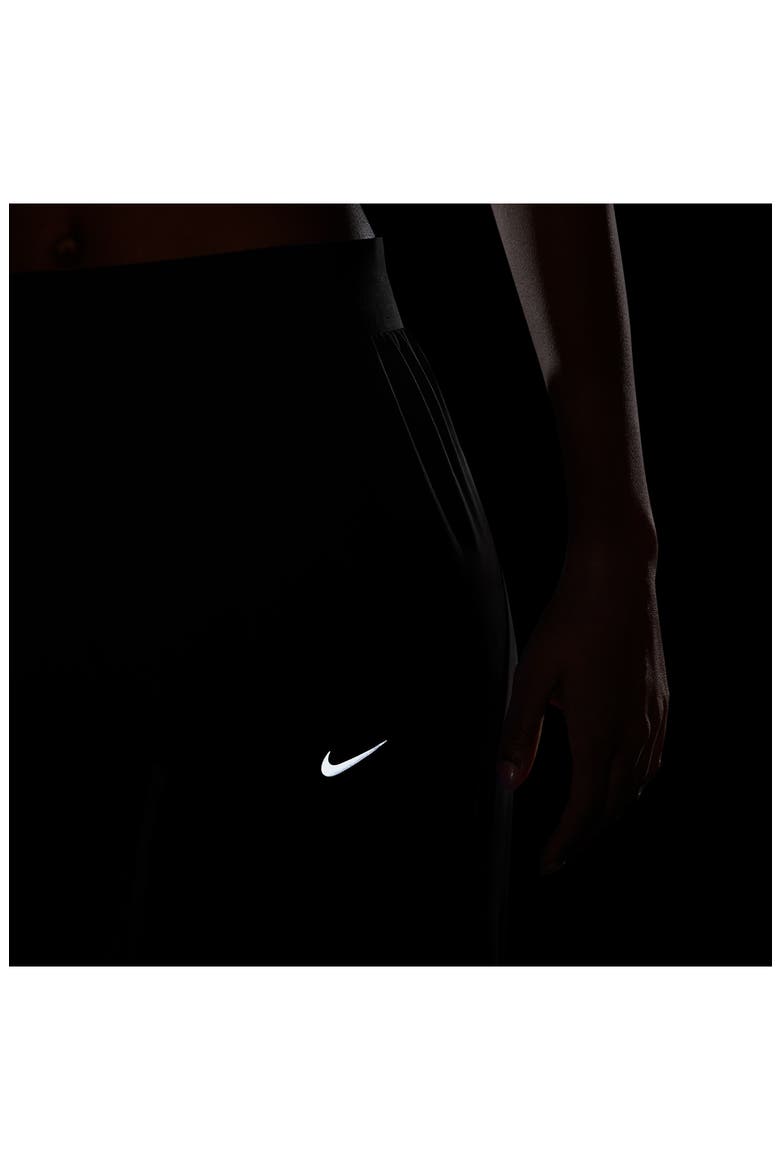 Swift Dri-FIT Mid Rise Running Pants, Alternate, color, BLACK/REFSIL