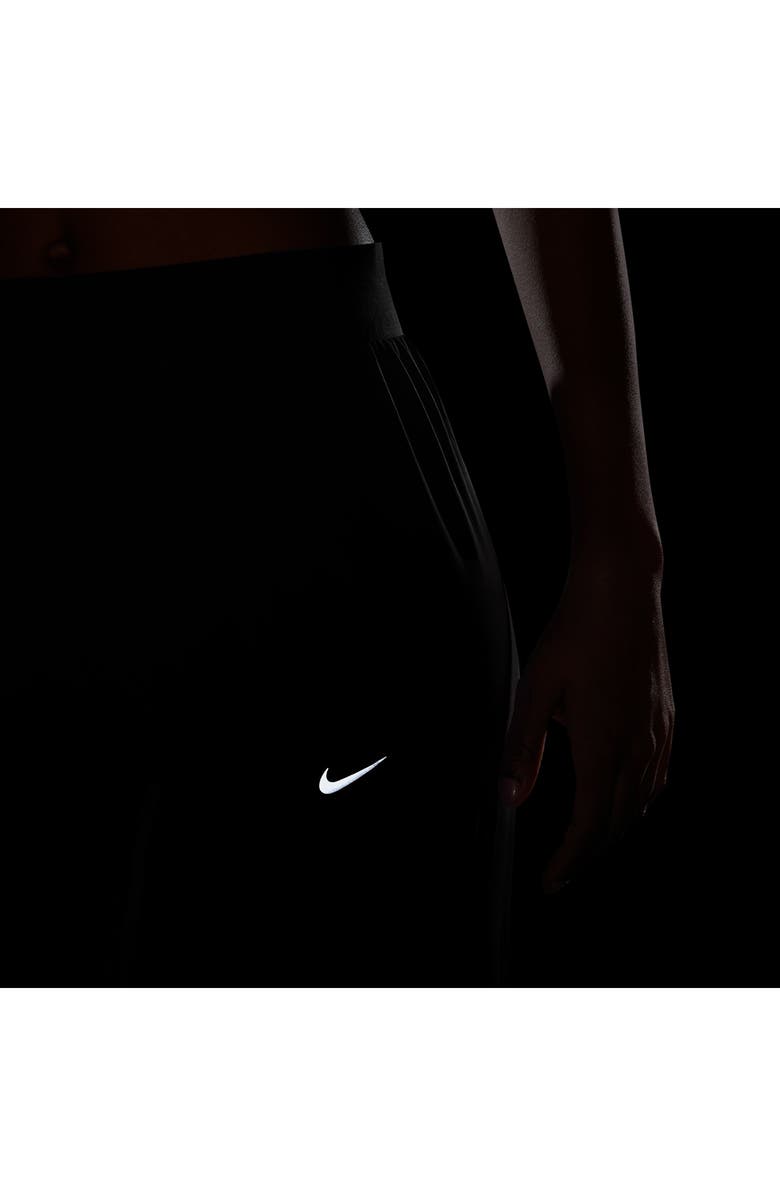 Nike Swift Dri-FIT Mid Rise Running Pants, Alternate, color, Black/ Reflective Silver