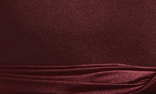 Rag & Bone Clara Wool Felt Fedora In Burgundy